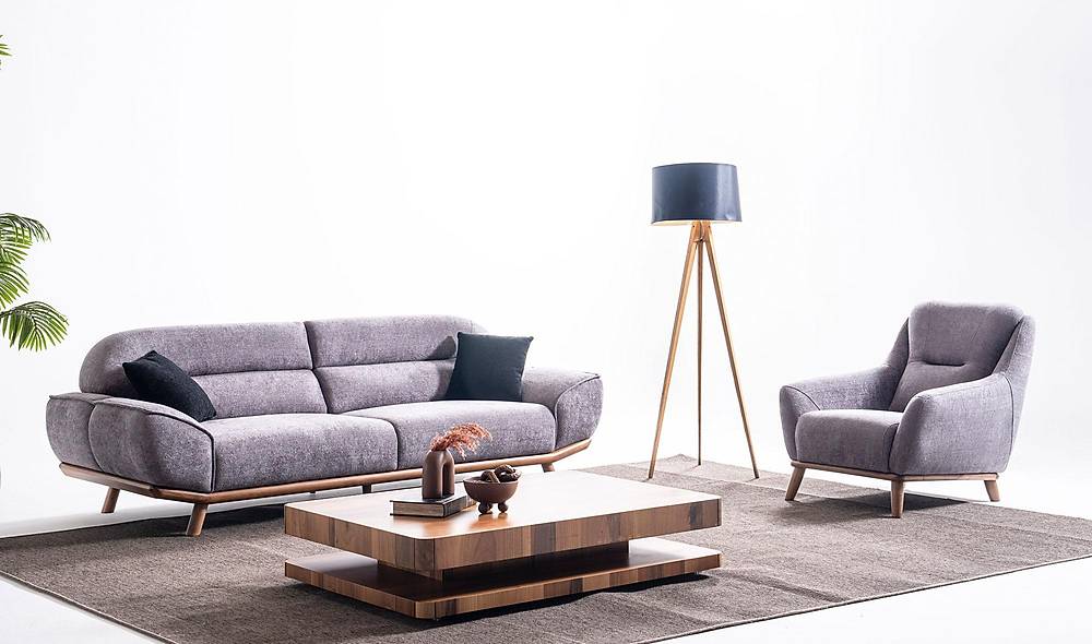 Wise Koltuk Takımı - Antrasit Koltuk Takımı