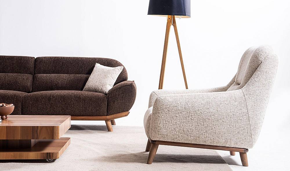 Wise Koltuk Takımı - Kahve Koltuk Takımı