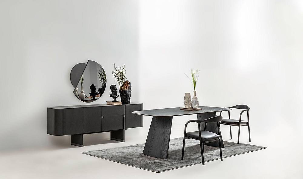 Penora Yemek Odası - Antrasit Yemek Odası