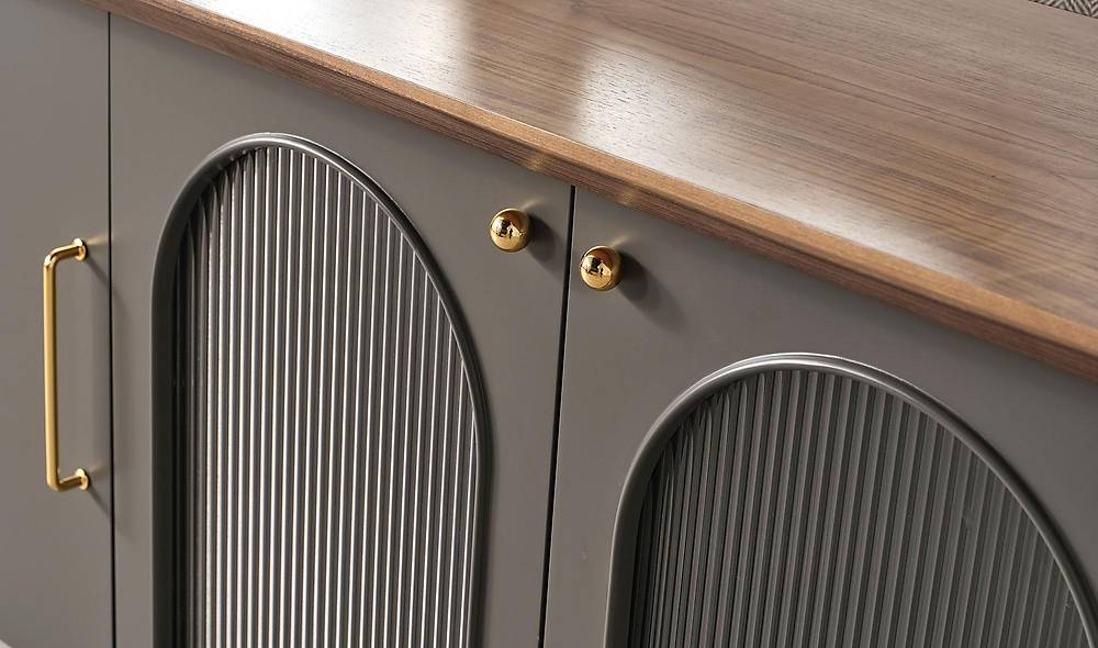 Farist Yemek Odası - Antrasit Yemek Odası