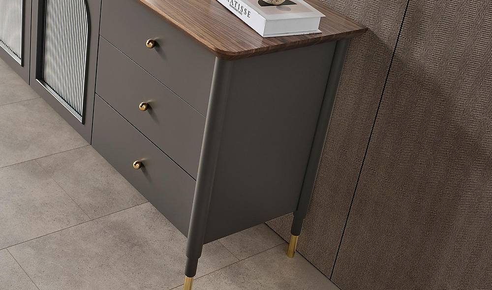 Farist Yemek Odası - Antrasit Yemek Odası