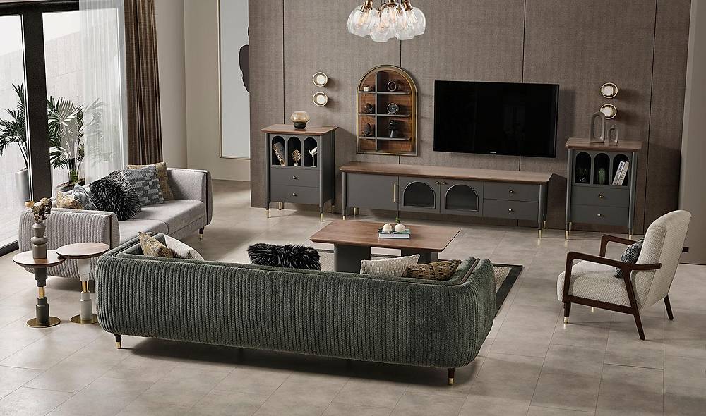 Farist Tv Ünitesi - Antrasit TV Ünitesi