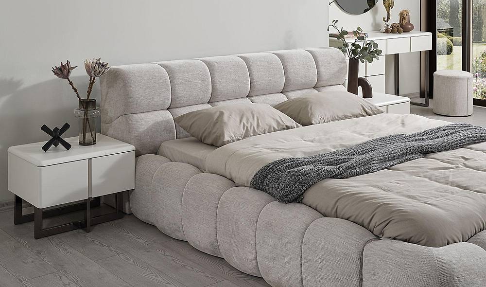 Noma Bazalı Karyola ve Başlık Yatak Baza Başlık