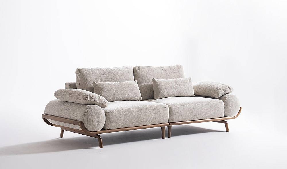 Almeda Koltuk Takımı - Gri Koltuk Takımı