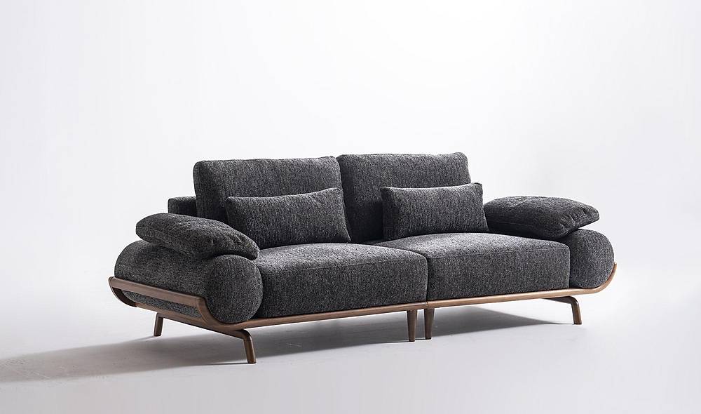 Almeda Koltuk Takımı - Gri Koltuk Takımı