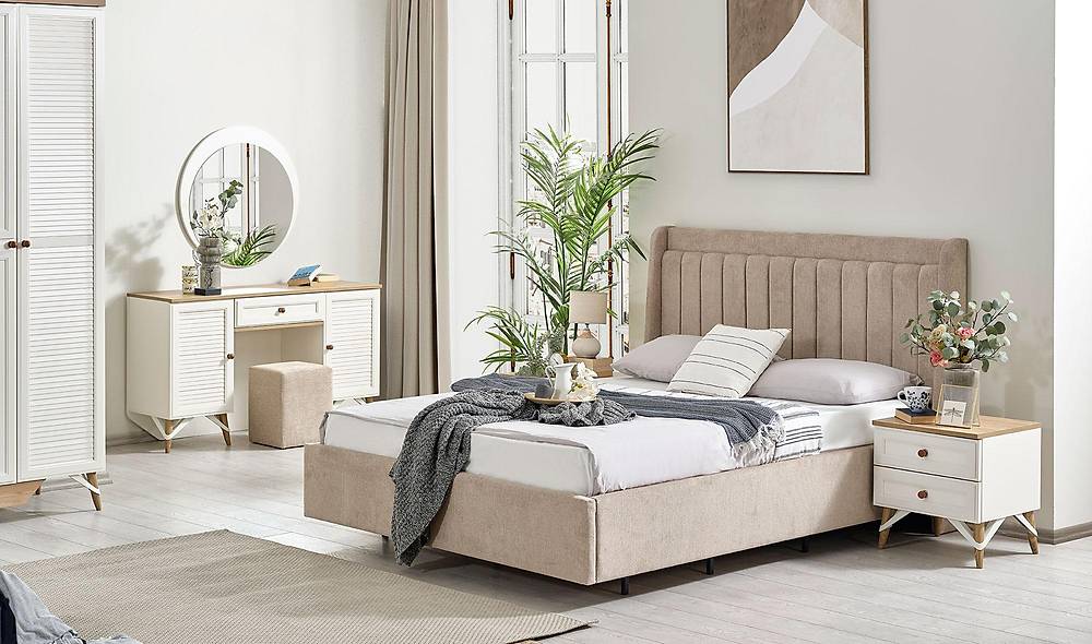 Vitalia Bazalı Yatak Odası Yatak Odası