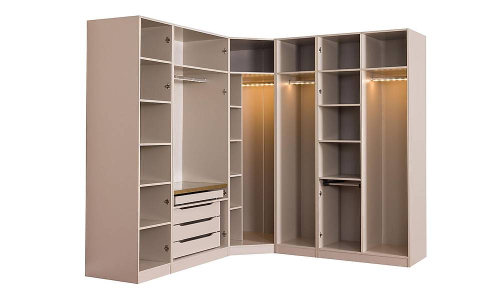 Bonny Köşe Gardrop Giyinme Odası