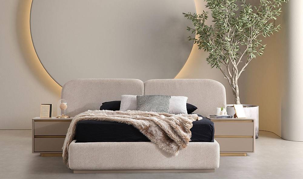 Eftal Bazalı Yatak Odası Yatak Odası