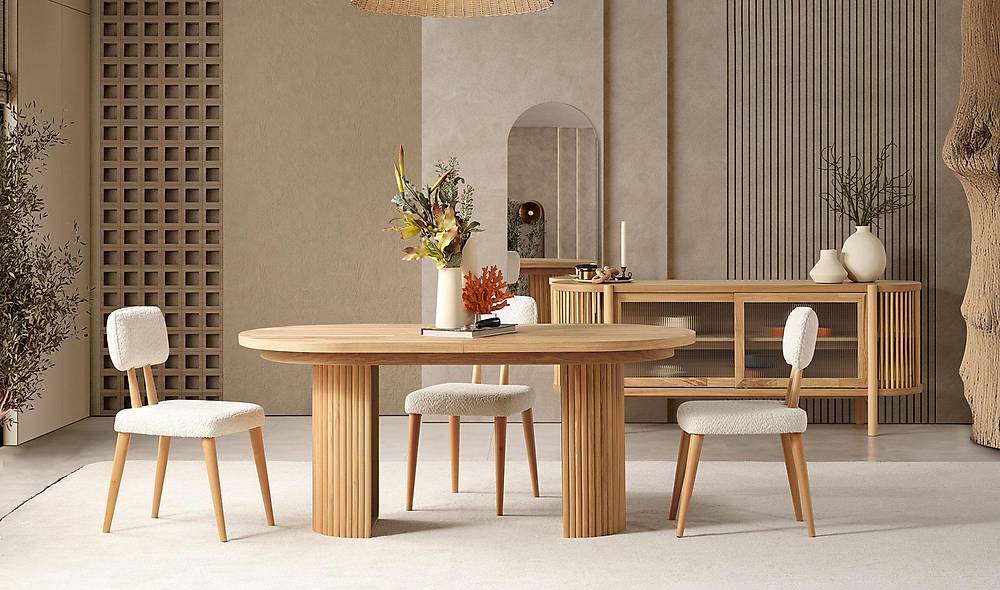 İskandinav Yemek Odası Yemek Odası