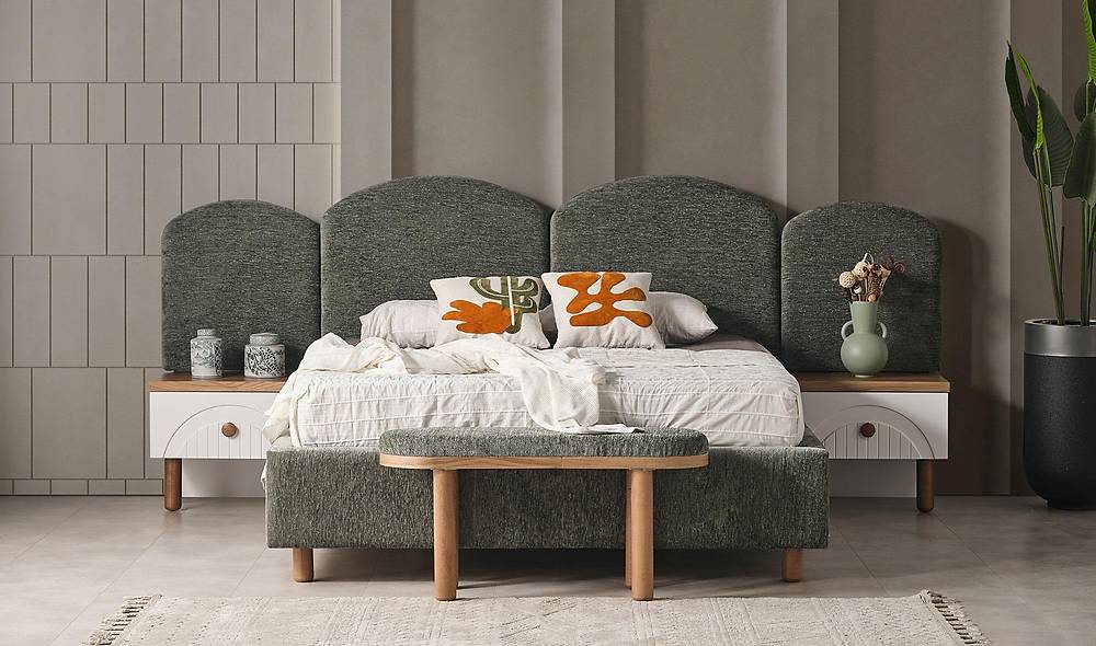 Mesinya Bazalı Yatak Odası Yatak Odası