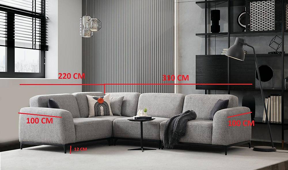 Kappa Köşe Takımı - Medium 1 Köşe Koltuk