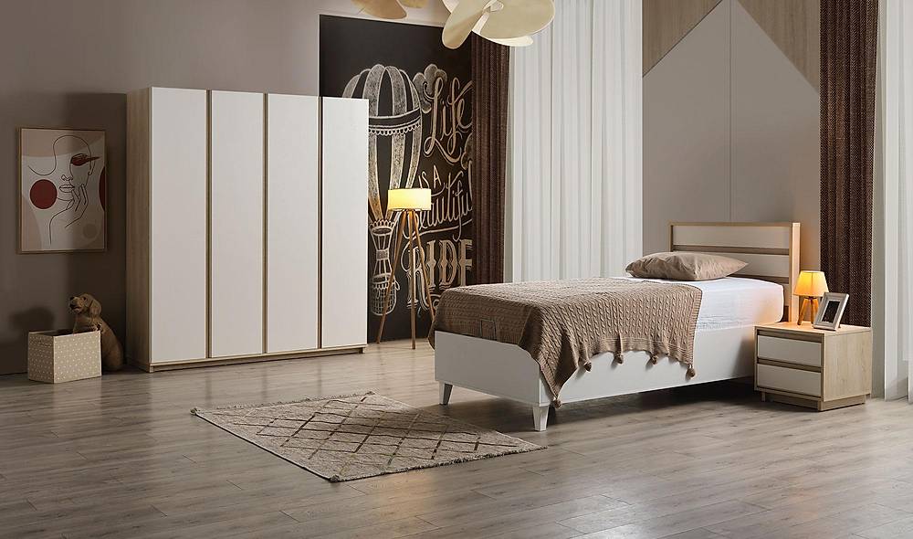 Dafne Genç Odası - 4 Kapılı Genç Odası