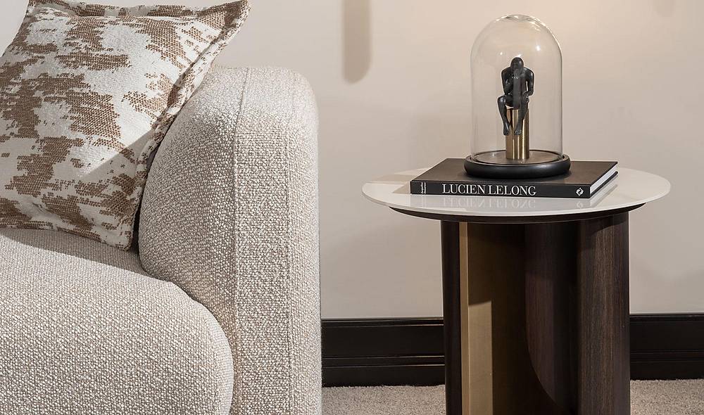 Camelia Yan Sehpa - Ahşap Sehpa ve Aksesuar