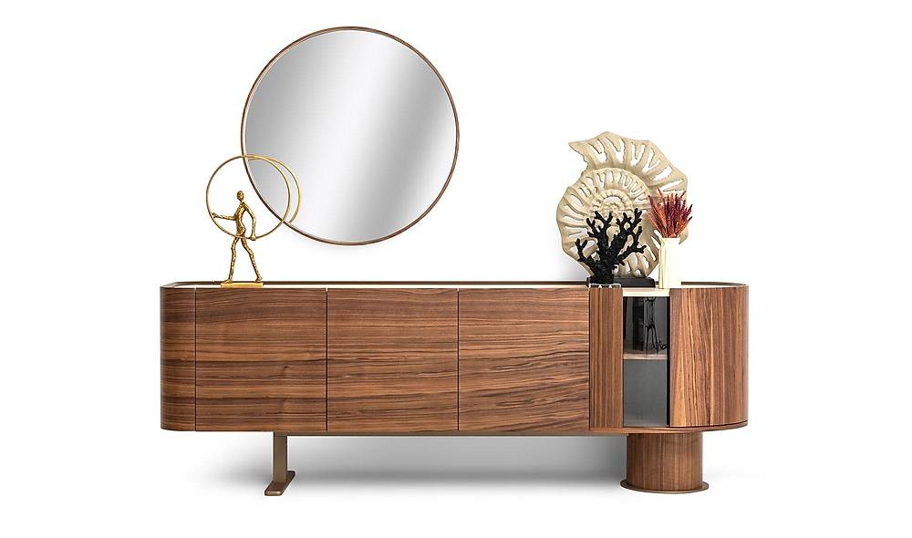 Messina Yemek Odası - Ceviz Yemek Odası