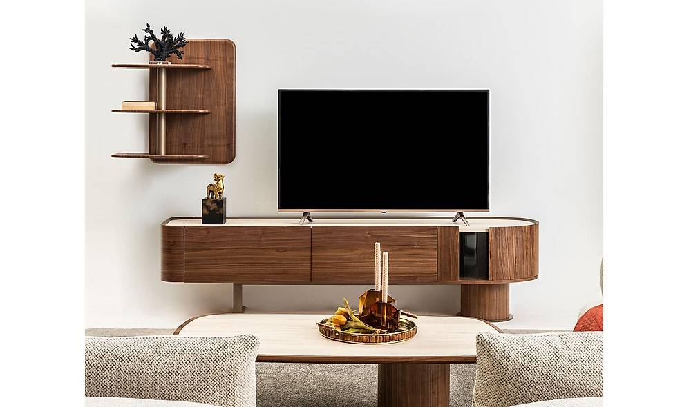 Messina Tv Ünitesi - Ceviz TV Ünitesi