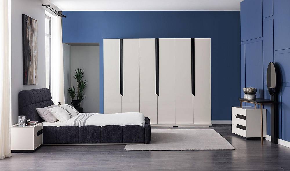 Pietra Yatak Odası - Köşe Dolaplı Giyinme Odası