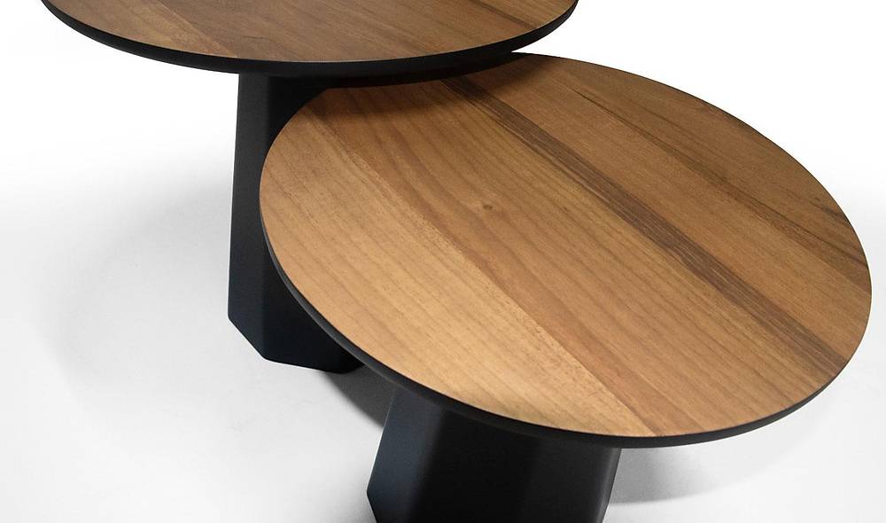 Argeş Orta Sehpa Seti - Siyah Sehpa ve Aksesuar