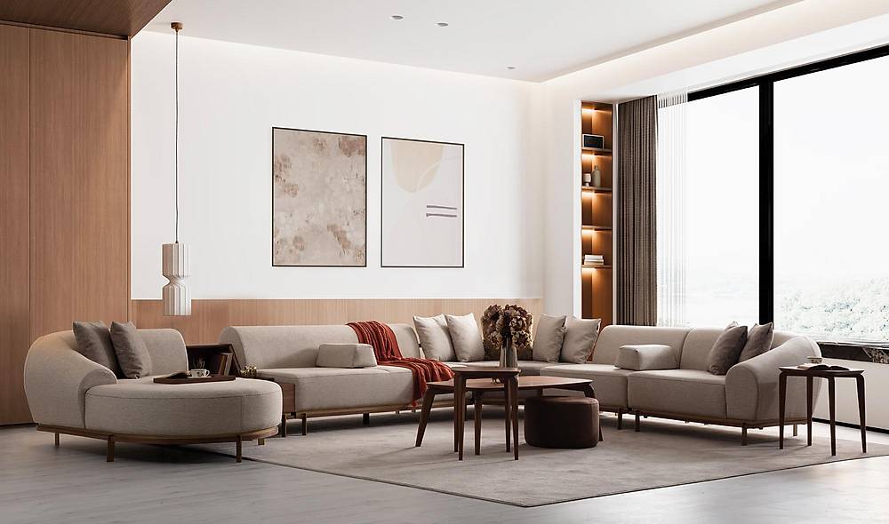 Toprak Köşe Takımı - Large Köşe Koltuk