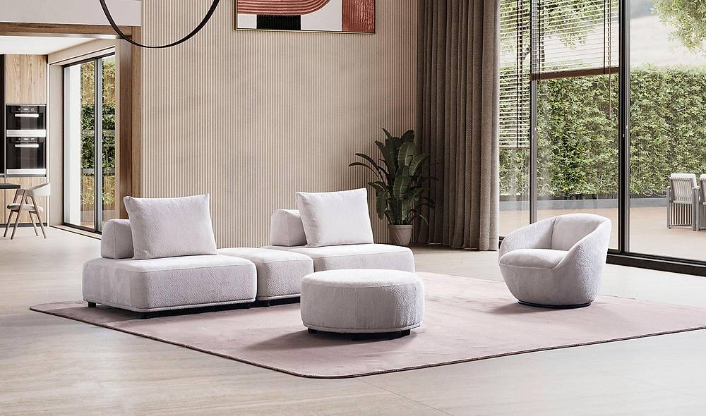 Alfeo Köşe Takımı - Small Köşe Koltuk