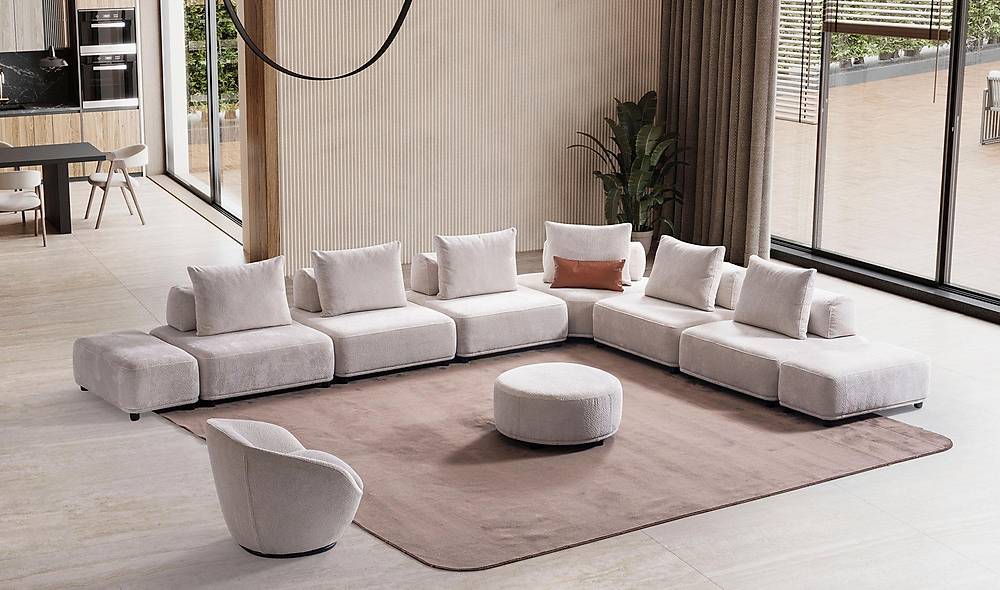 Alfeo Köşe Takımı - Large Köşe Koltuk