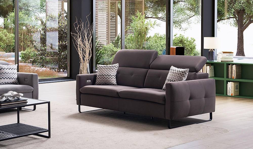 Alissa Motorlu Koltuk Takımı - Gri Koltuk Takımı