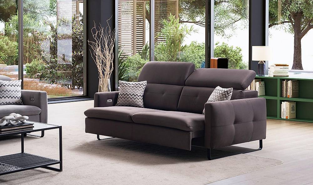 Alissa Motorlu Koltuk Takımı - Gri Koltuk Takımı