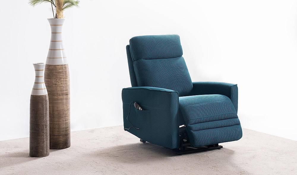 Optima Recliner Tv Koltuğu - Mavi Tv & Baba Koltuğu