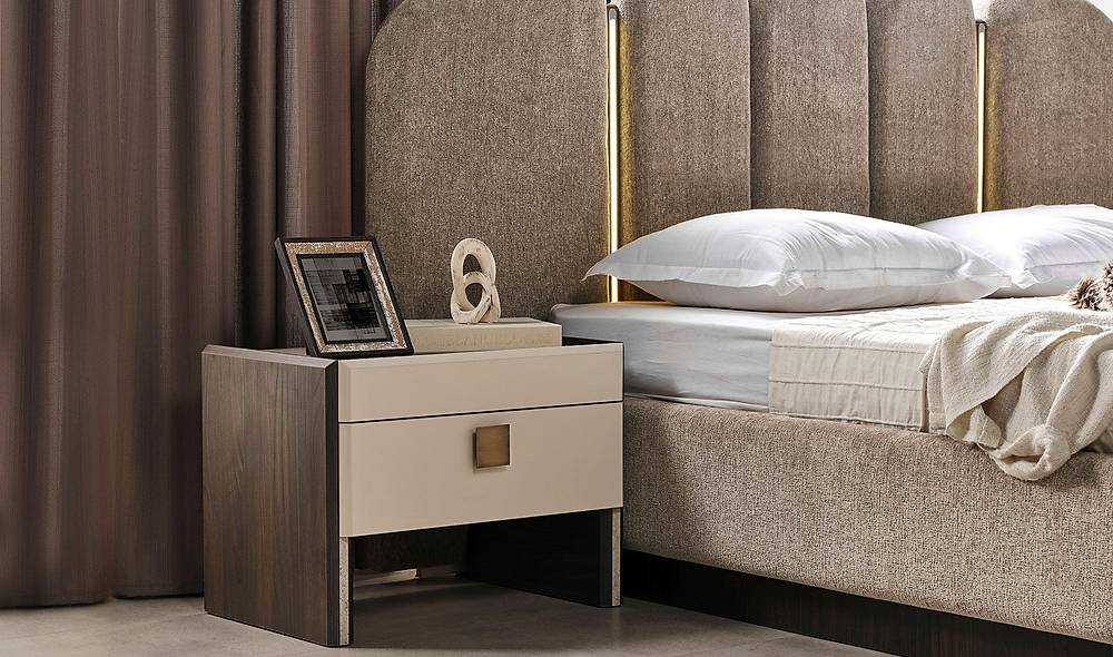 Opera Bazalı Yatak Odası Yatak Odası