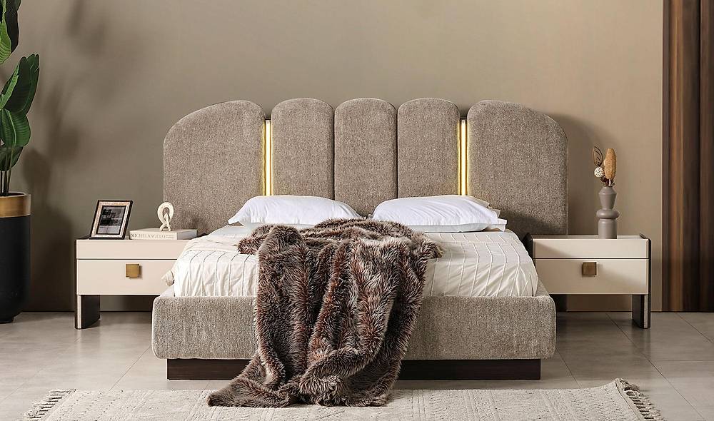 Opera Bazalı Yatak Odası Yatak Odası