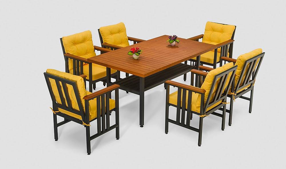 Alexis Bahçe Masa Takımı Bahçe Masa Takımı