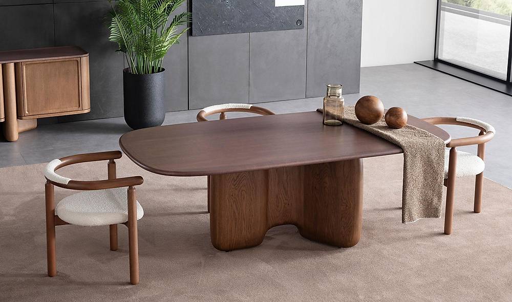 Toms Yemek Masası Takımı - Ahşap Yemek Masası Takımı