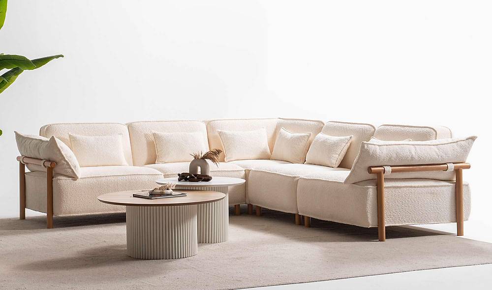 Cloudy Köşe Takımı - Medium Köşe Koltuk