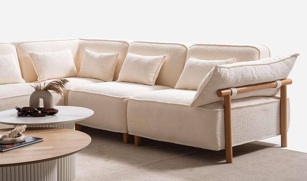 Cloudy Köşe Takımı - Medium Köşe Koltuk