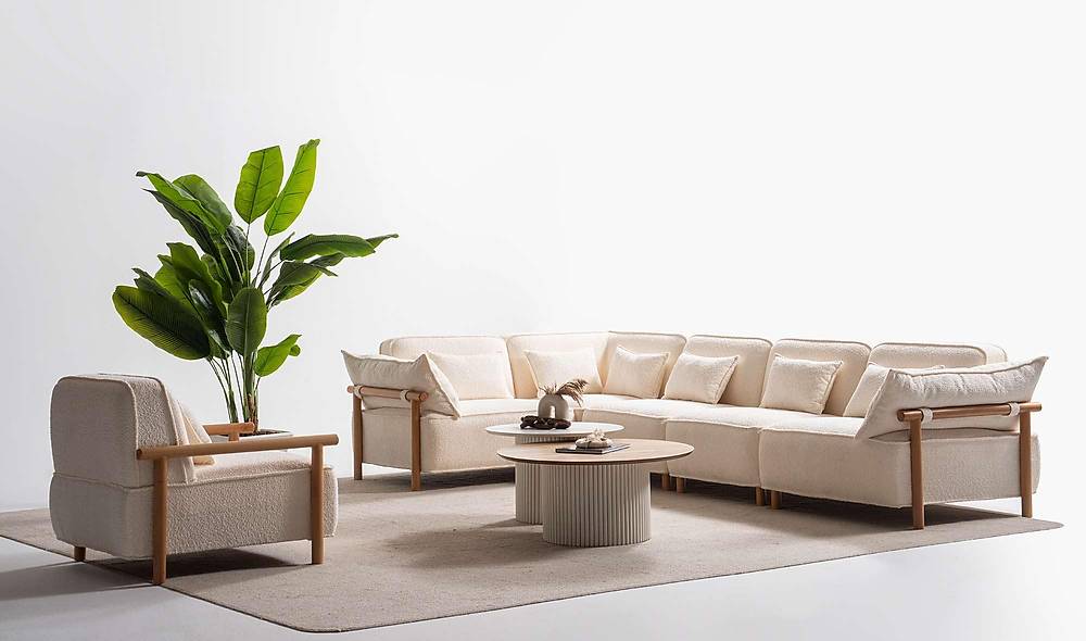 Cloudy Köşe Takımı - Medium Köşe Koltuk