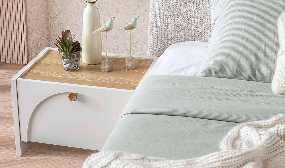 Lenora Yatak Odası - Beyaz Yatak Odası