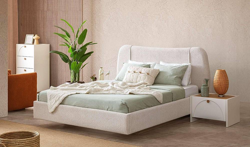 Lenora Yatak Odası - Beyaz Yatak Odası