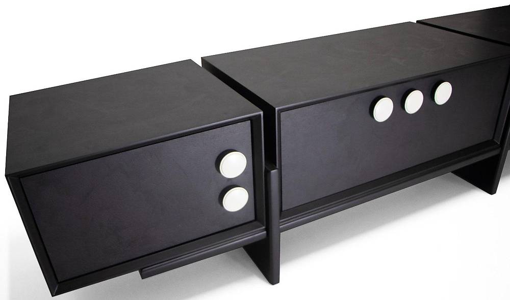 Merlin Tv Sehpası - Siyah TV Ünitesi