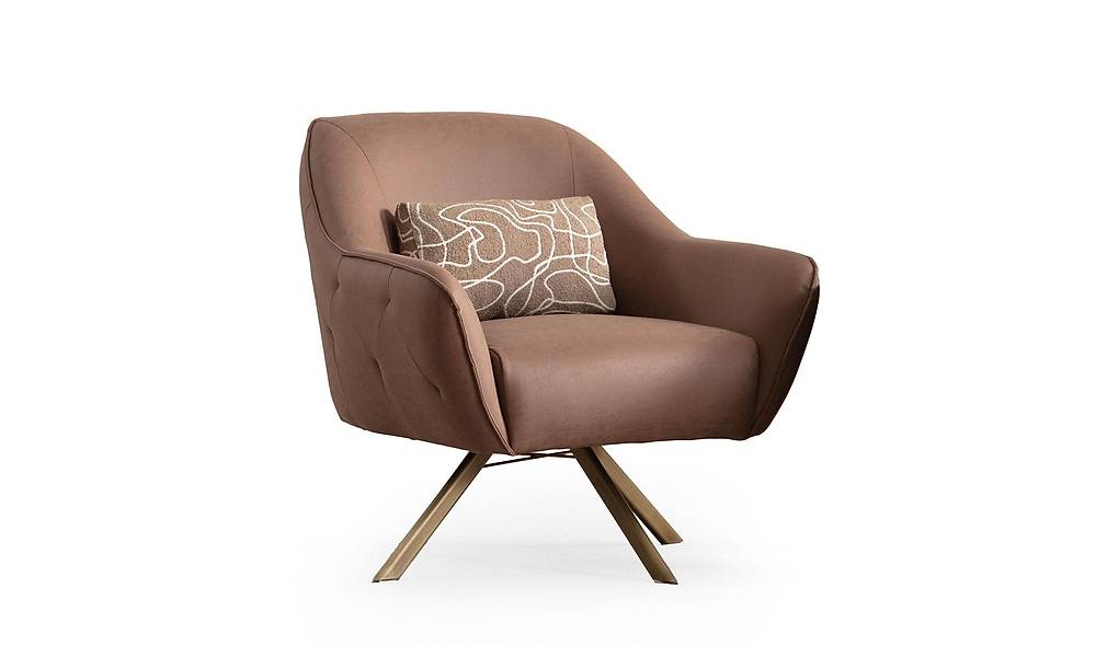 Almoda Koltuk Takımı - Kahve Koltuk Takımı