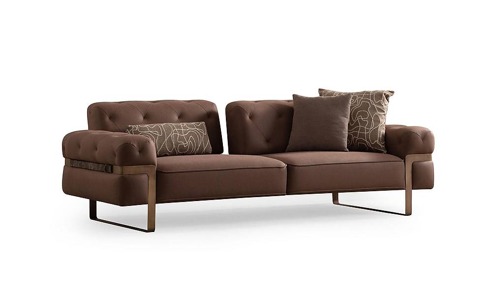 Almoda Koltuk Takımı - Kahve Koltuk Takımı