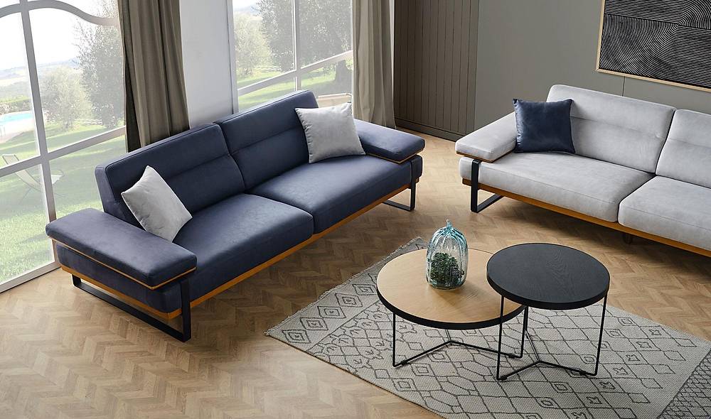 Aydam Koltuk Takımı - Mavi Koltuk Takımı