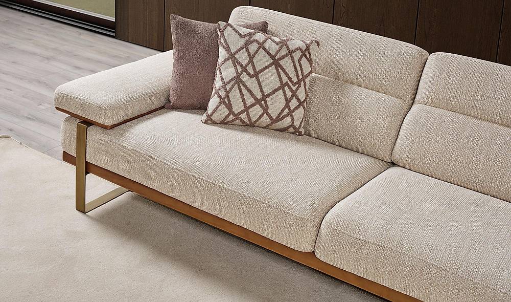 Aydam Koltuk Takımı - Bej Koltuk Takımı