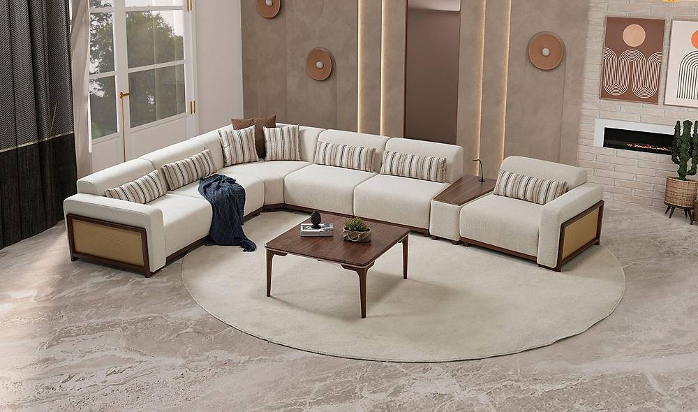 Eviana Köşe Takımı Köşe Koltuk