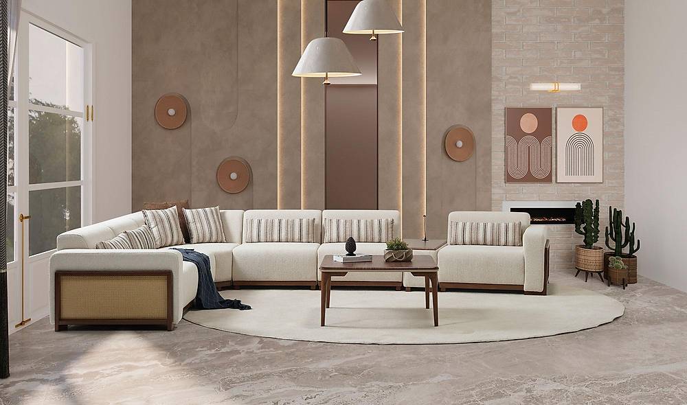 Eviana Köşe Takımı Köşe Koltuk