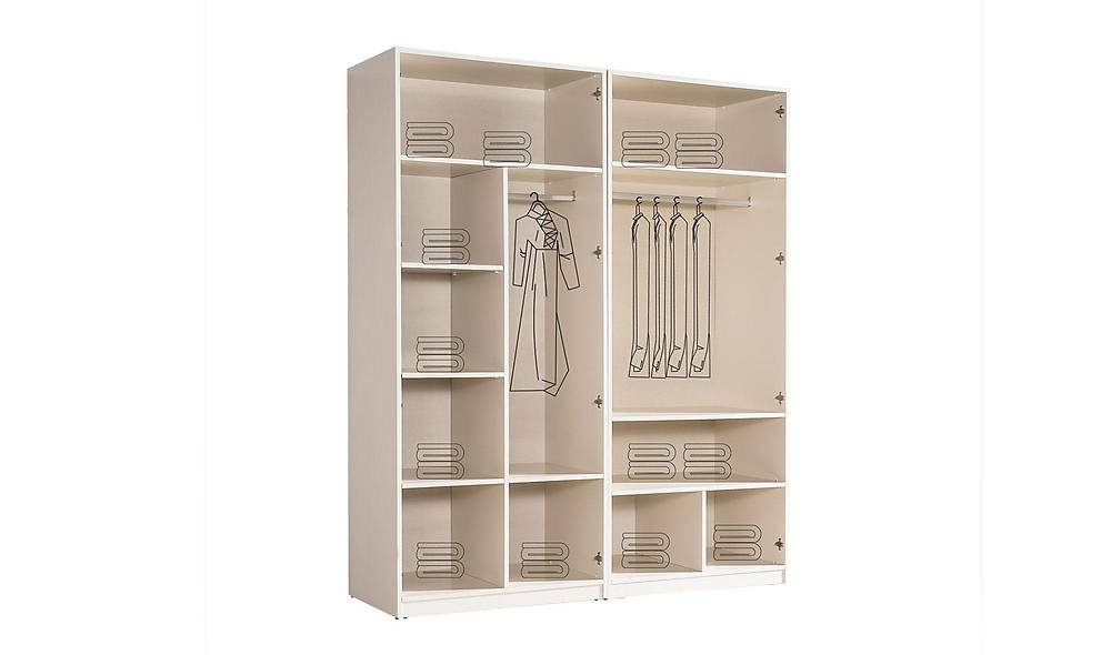 Trinity Köşe Gardrop Köşe Dolap