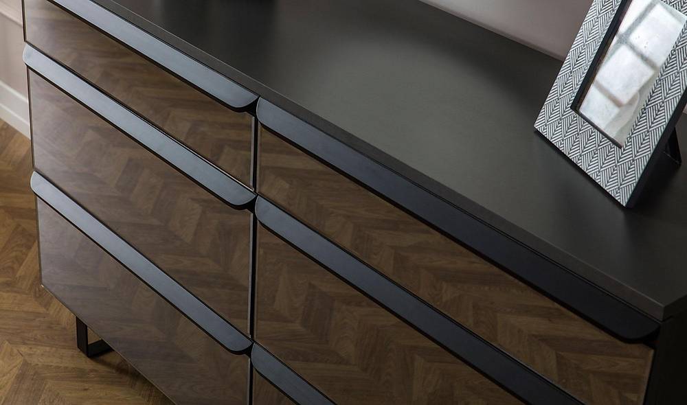 Palace Bazalı Yatak Odası - Köşe Dolaplı Köşe Dolap