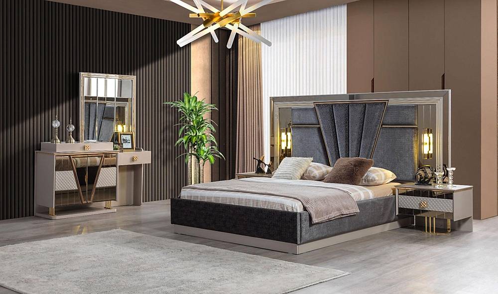 Lia Bazalı Yatak Odası Yatak Odası