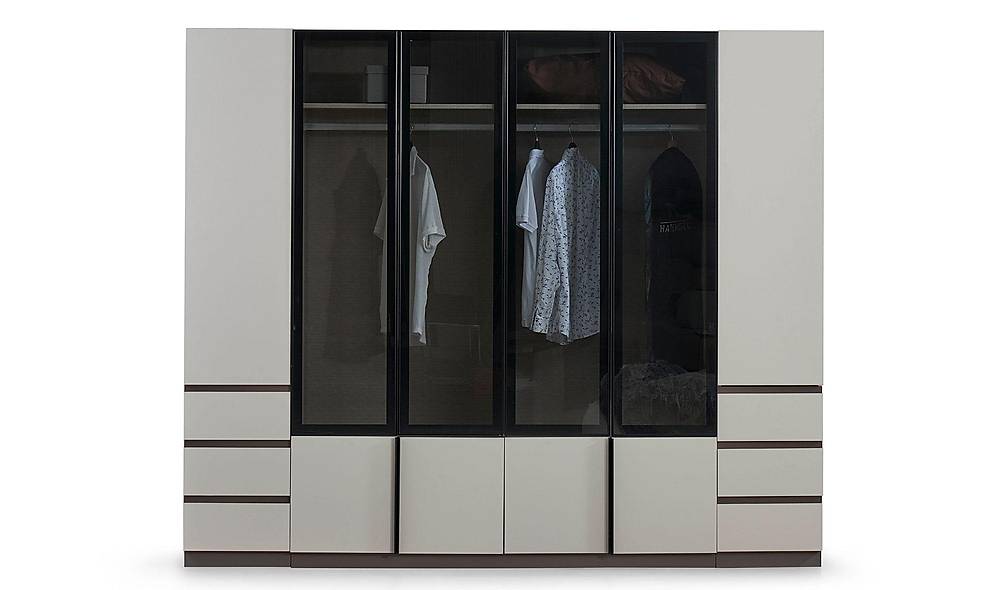 Bologna Bazalı Yatak Odası - Krem Yatak Odası