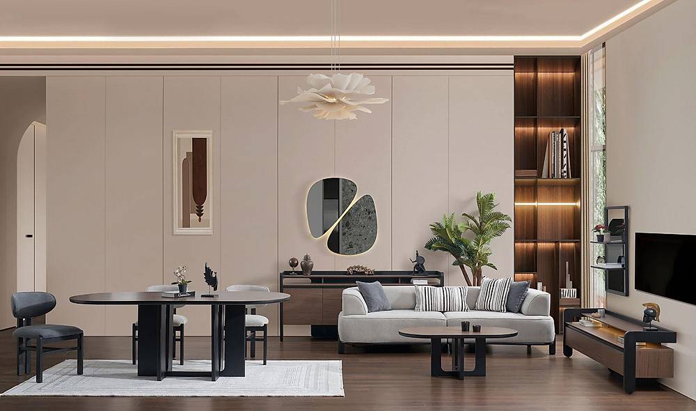 Bologna Yemek Odası - Ceviz Yemek Odası