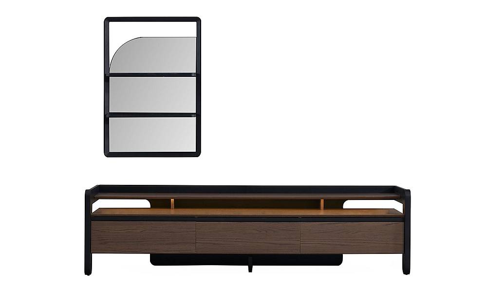 Bologna Tv Ünitesi - Ceviz TV Ünitesi