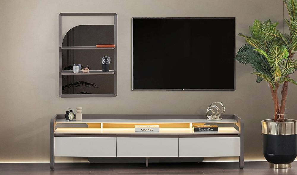 Bologna Tv Ünitesi - Krem TV Ünitesi